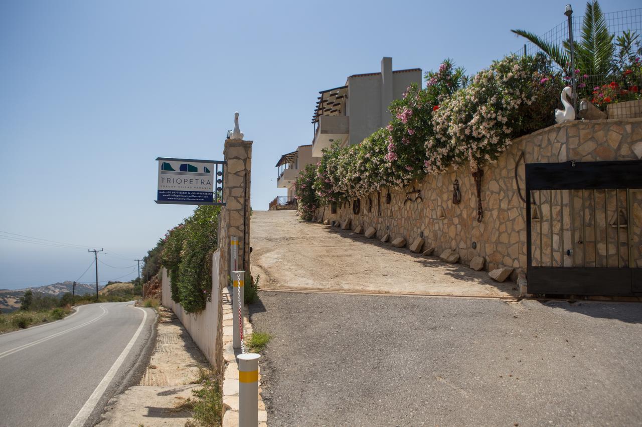 Triopetra Luxury Villas Panagia Dış mekan fotoğraf